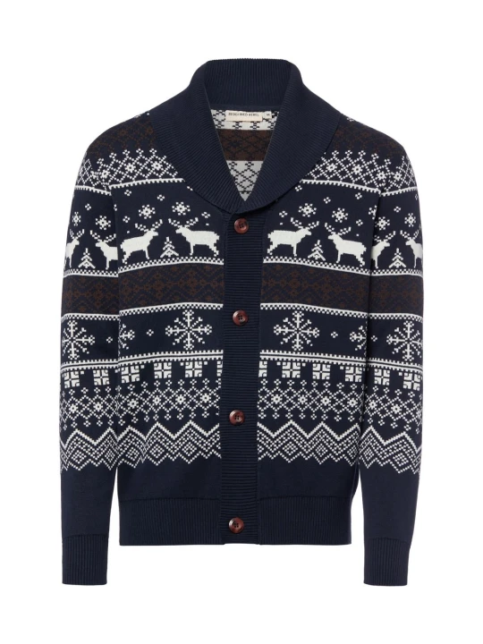 Zdjęcie produktu Redefined Rebel sweter - RRSanta Mężczyźni niebieski