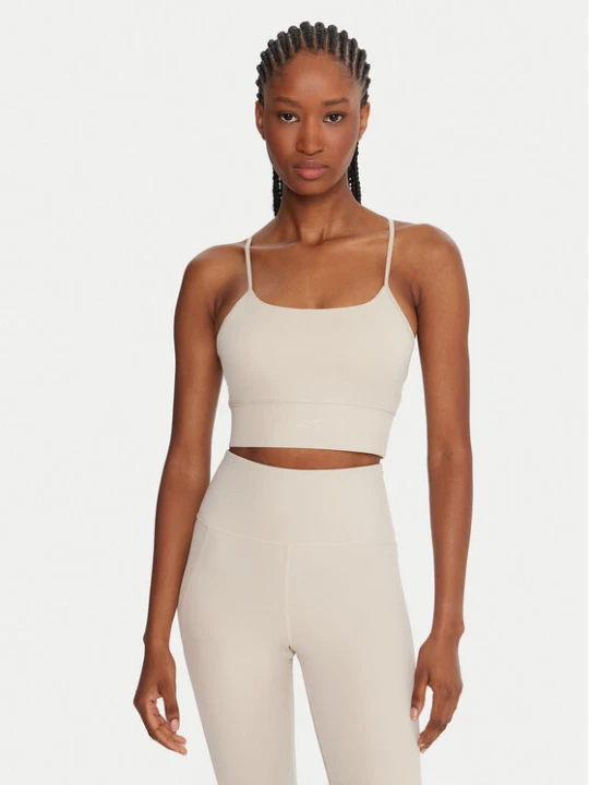 Zdjęcie produktu Reebok Biustonosz sportowy Reebok X Ewa Chodakowska RK25310CCW Beżowy