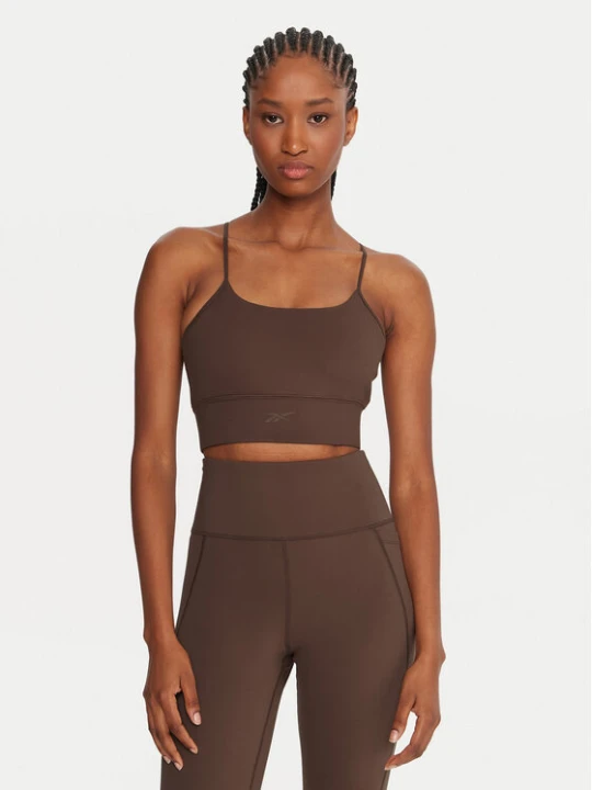 Zdjęcie produktu Reebok Biustonosz sportowy Reebok X Ewa Chodakowska RK25310CCW Brązowy