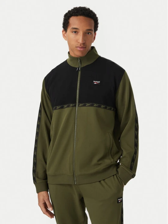 Zdjęcie produktu Reebok Bluza Artek RK25726CCM Zielony ciemny Regular Fit