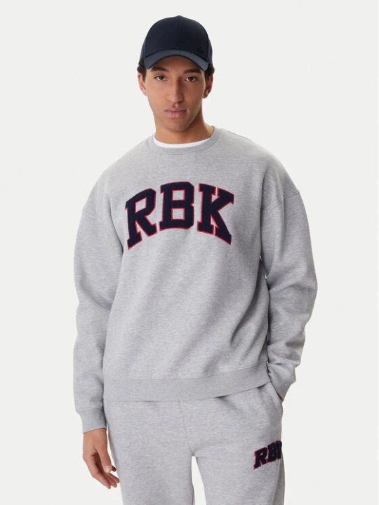 Zdjęcie produktu Reebok Bluza Barry RK25553CCM Szary Relaxed Fit