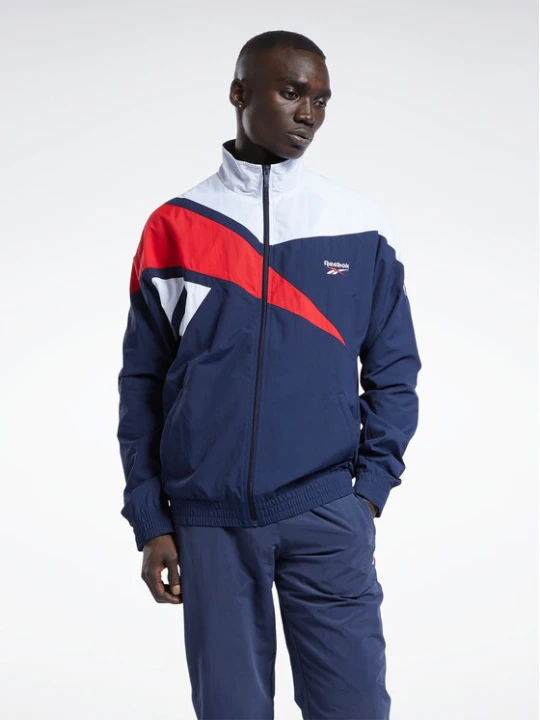 Zdjęcie produktu Reebok Bluza Classics Vector Track Top H54456 Niebieski Regular Fit