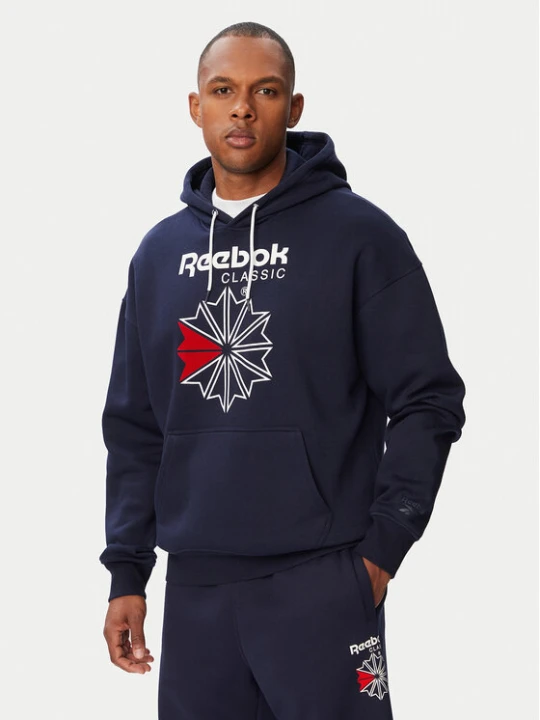 Zdjęcie produktu Reebok Bluza Hainrich RK25734CCM Granatowy Regular Fit