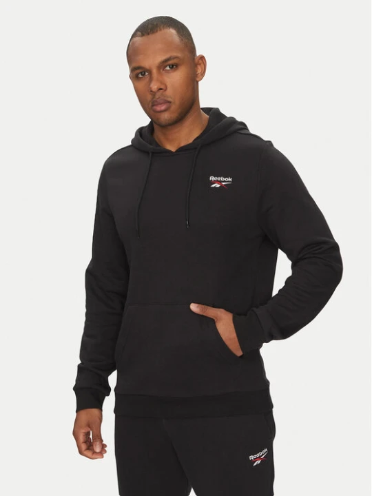Zdjęcie produktu Reebok Bluza Identhlty Small Logo 100221784 Czarny Regular Fit