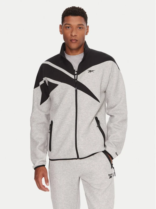 Zdjęcie produktu Reebok Bluza RK25142CCM Szary Regular Fit