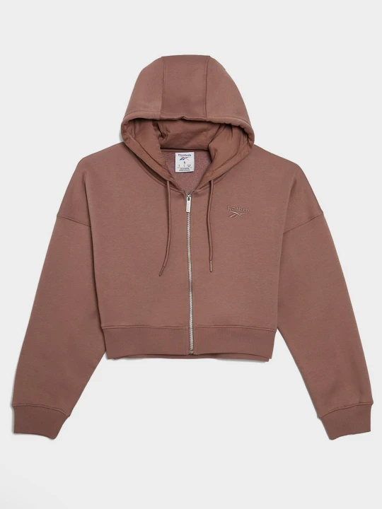 Zdjęcie produktu Reebok Bluza Rozpinana Z Kapturem Pernille brązowy