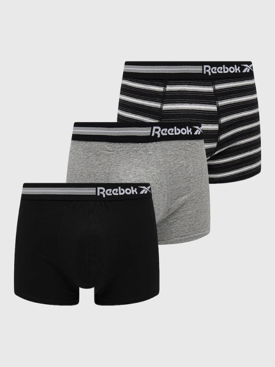 Zdjęcie produktu Reebok bokserki (3-pack) szary