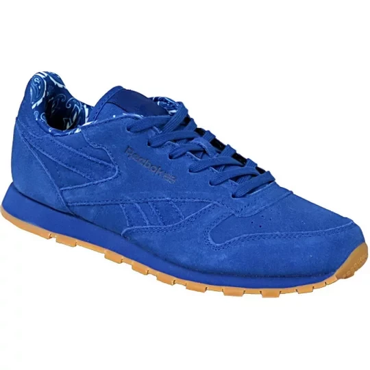 Zdjęcie produktu Reebok Classic Leather TDC BD5052, Damskie, Niebieskie, buty sneakers, skóra zamszowa, rozmiar: 36, 5