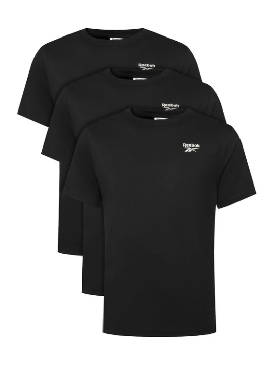 Zdjęcie produktu Reebok Komplet t-shirtów Wendell RK25190CCM Czarny Regular Fit