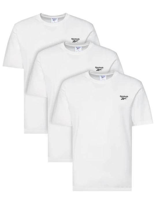 Zdjęcie produktu Reebok Komplet t-shirtów Woodrow RK25189CCM Biały Regular Fit