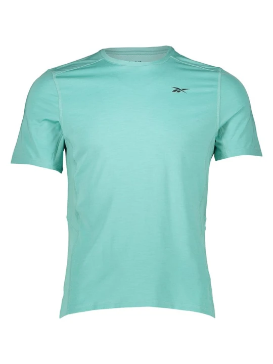 Zdjęcie produktu Reebok Koszulka sportowa "TS AC Solid Athlete" w kolorze miętowym rozmiar: L
