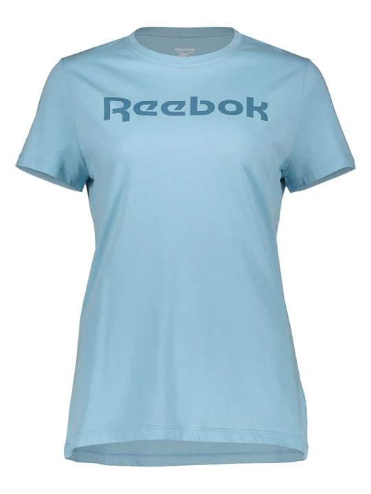 Zdjęcie produktu Reebok Koszulka w kolorze błękitnym rozmiar: M