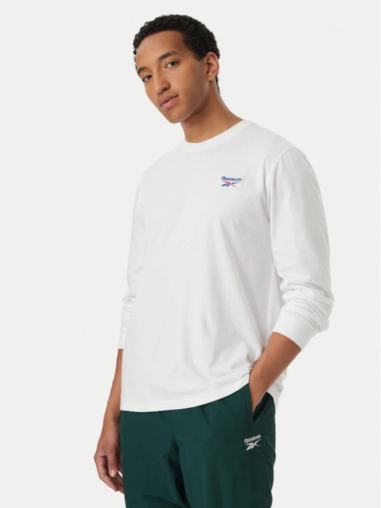 Zdjęcie produktu Reebok Longsleeve Feliks RK25738CCM Biały Regular Fit