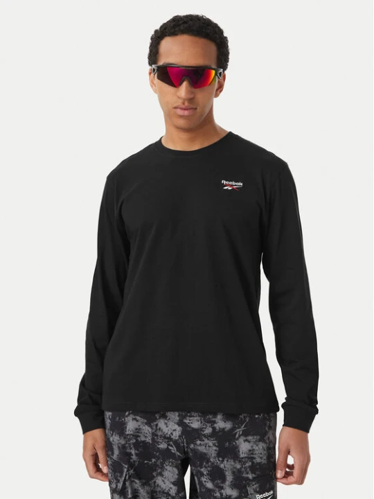 Zdjęcie produktu Reebok Longsleeve Feliks RK25738CCM Czarny Regular Fit