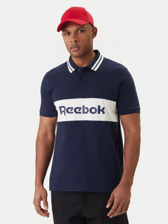 Zdjęcie produktu Reebok Polo Arter RK25548CCM Granatowy Regular Fit