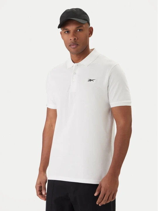 Zdjęcie produktu Reebok Polo Breen RK25562CCM Biały Regular Fit