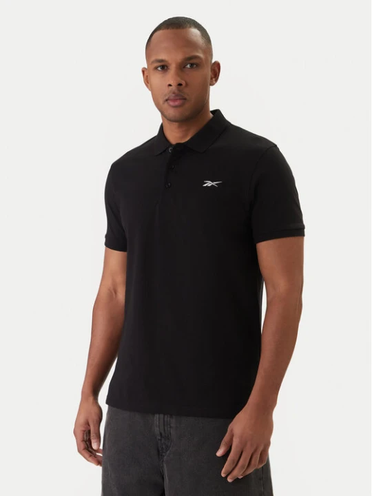 Zdjęcie produktu Reebok Polo Breen RK25562CCM Czarny Regular Fit