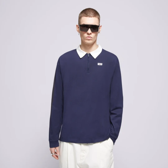 Zdjęcie produktu Reebok Polo Court Sport Quarter Zip granatowy
