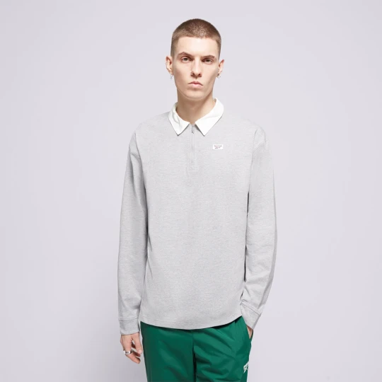 Zdjęcie produktu Reebok Polo Court Sport Quarter Zip szary