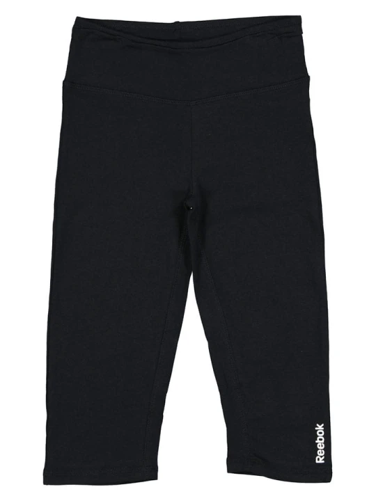 Zdjęcie produktu Reebok Rybaczki sportowe "734" w kolorze czarnym rozmiar: 164
