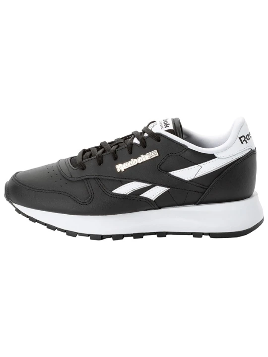 Zdjęcie produktu Reebok Skórzane sneakersy "Classic Leather" w kolorze czarno-białym rozmiar: 38