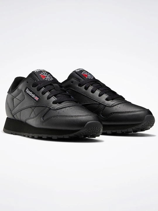 Zdjęcie produktu Reebok Skórzane sneakersy "Classic" w kolorze czarnym rozmiar: 38