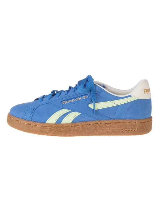 Zdjęcie produktu Reebok Skórzane sneakersy "Club C Grounds" w kolorze niebieskim rozmiar: 40