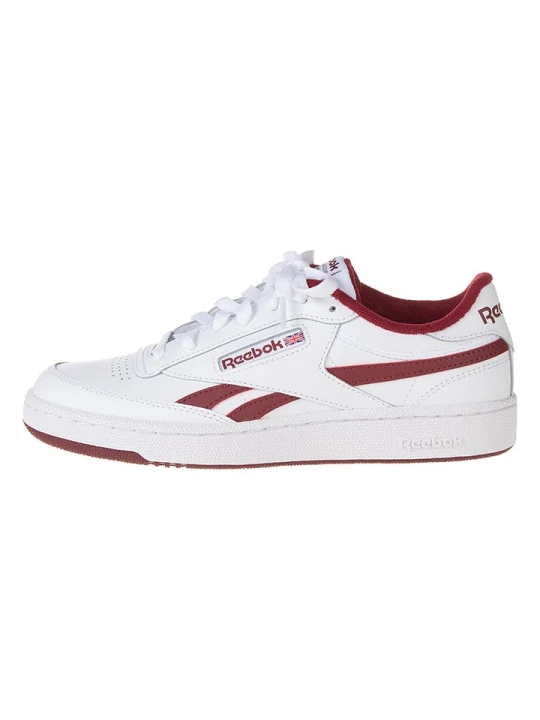Zdjęcie produktu Reebok Skórzane sneakersy "Club C Revenge" w kolorze biało-czerwonym rozmiar: 40, 5