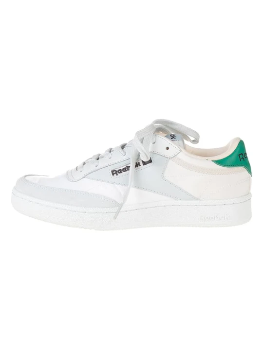 Zdjęcie produktu Reebok Skórzane sneakersy "Club C" w kolorze biało-kremowo-zielonym rozmiar: 41
