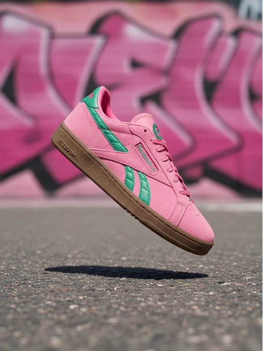 Zdjęcie produktu Reebok Sneakersy EO-CLUB C GROUNDS UK 100229526 Różowy