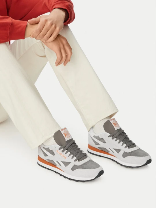 Zdjęcie produktu Reebok Sneakersy SS-CLASSIC LEATHER 100245033 Szary jasny