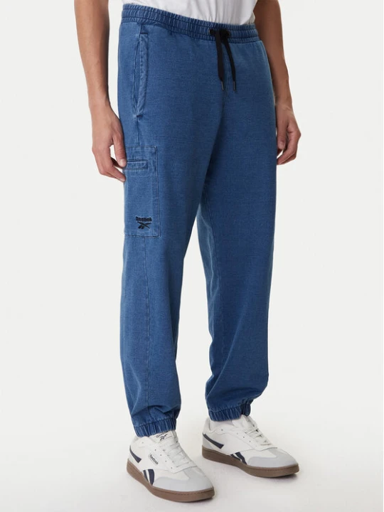 Zdjęcie produktu Reebok Spodnie dresowe Ambrose RK25543CCM Niebieski Regular Fit