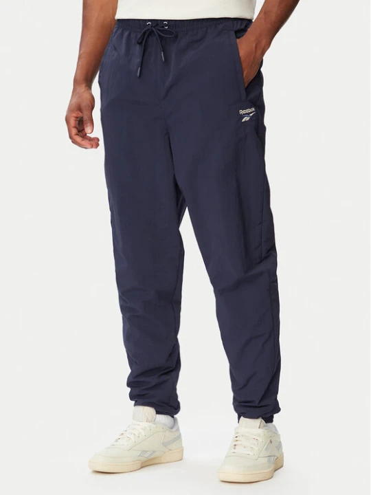 Zdjęcie produktu Reebok Spodnie dresowe Mieszko RK25722CCM Granatowy Regular Fit