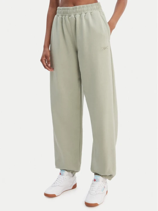 Zdjęcie produktu Reebok Spodnie dresowe Reebok x Ewa Chodakowska Ada RK25621CCW Zielony Relaxed Fit