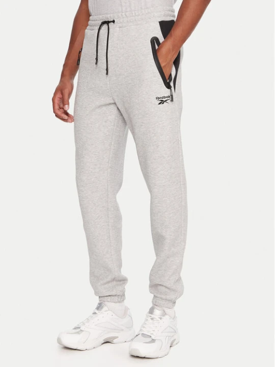 Zdjęcie produktu Reebok Spodnie dresowe RK25145CCM Szary Regular Fit