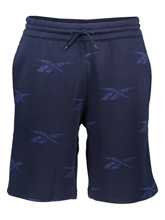 Zdjęcie produktu Reebok Szorty dresowe w kolorze granatowym rozmiar: L