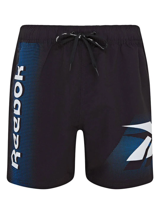 Zdjęcie produktu Reebok Szorty kąpielowe "Luther" w kolorze czarnym rozmiar: M