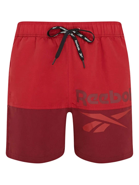 Zdjęcie produktu Reebok Szorty kąpielowe "Rory" w kolorze czerwonym rozmiar: XL