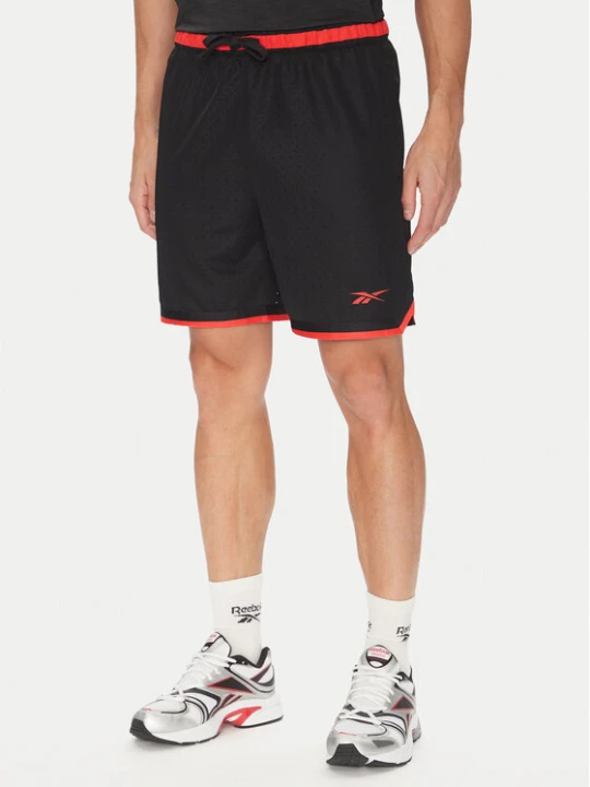 Zdjęcie produktu Reebok Szorty sportowe 100216389 Czarny Regular Fit