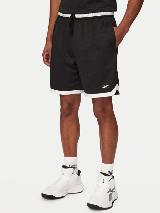 Zdjęcie produktu Reebok Szorty sportowe Bartosz RK25881CCM Czarny Regular Fit
