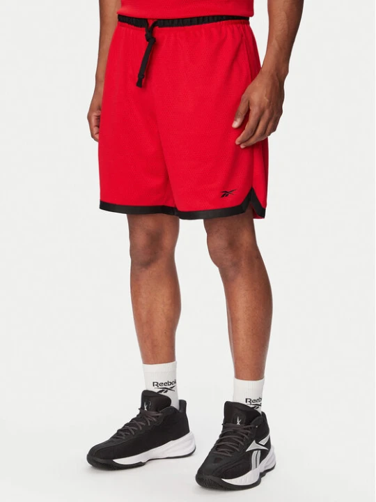 Zdjęcie produktu Reebok Szorty sportowe Bartosz RK25881CCM Czerwony Regular Fit