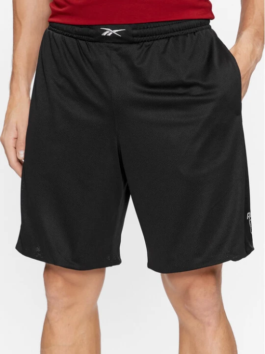 Zdjęcie produktu Reebok Szorty sportowe Basketball II0671 Czarny Regular Fit