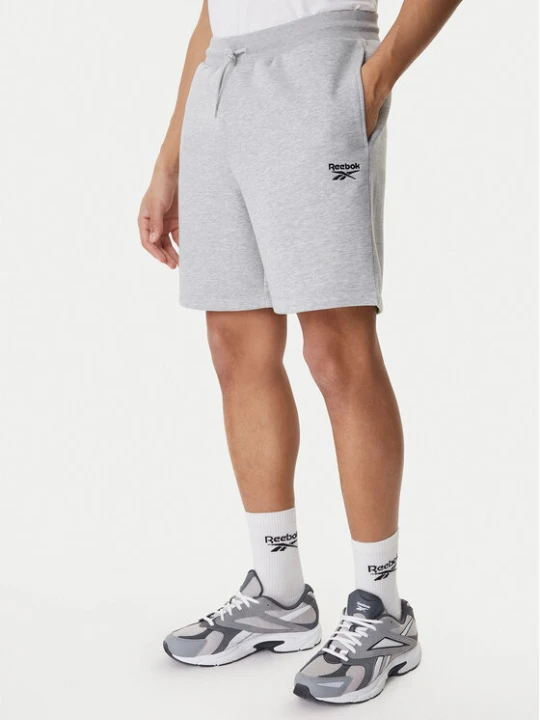 Zdjęcie produktu Reebok Szorty sportowe Bazunu RK25558CCM Szary Regular Fit