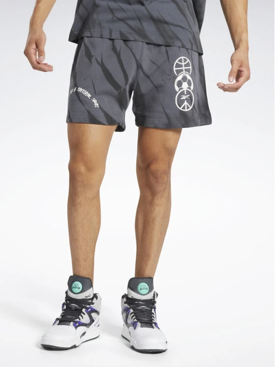 Zdjęcie produktu Reebok Szorty sportowe Classics Block Party Shorts HS9179 Szary