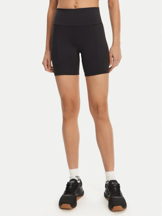 Zdjęcie produktu Reebok Szorty sportowe High-Rise Bike Shorts 5 118672 Czarny Slim Fit