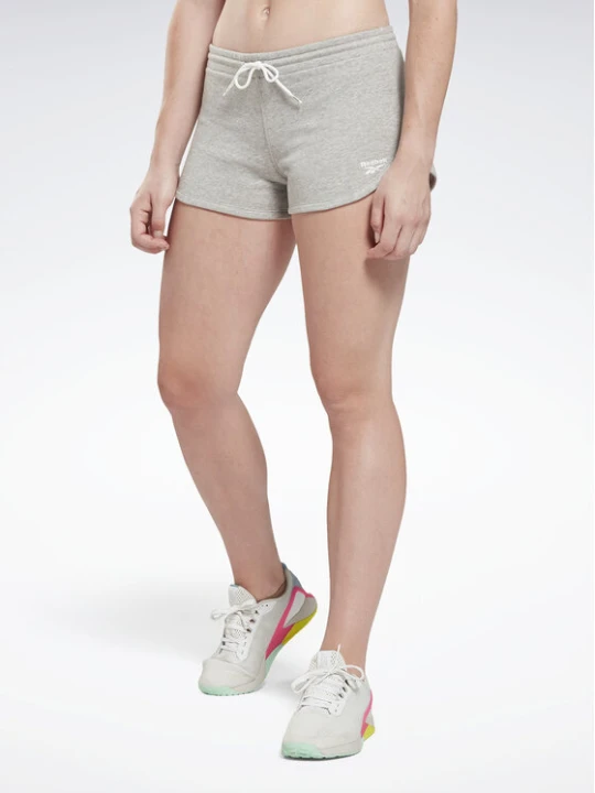 Zdjęcie produktu Reebok Szorty sportowe Identity French Terry Shorts H54766 Szary Slim Fit