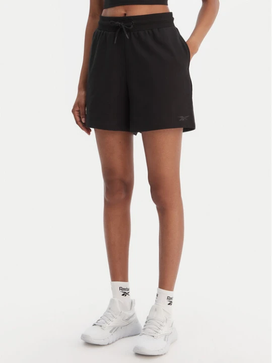 Zdjęcie produktu Reebok Szorty sportowe Jacqueline RK25500CCW Czarny Regular Fit