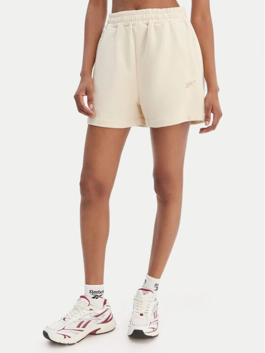 Zdjęcie produktu Reebok Szorty sportowe Reebok x Ewa Chodakowska RK25623CCW Beżowy Regular Fit