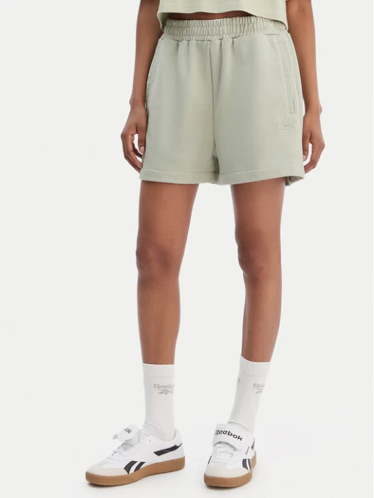 Zdjęcie produktu Reebok Szorty sportowe Reebok x Ewa Chodakowska RK25623CCW Zielony Regular Fit