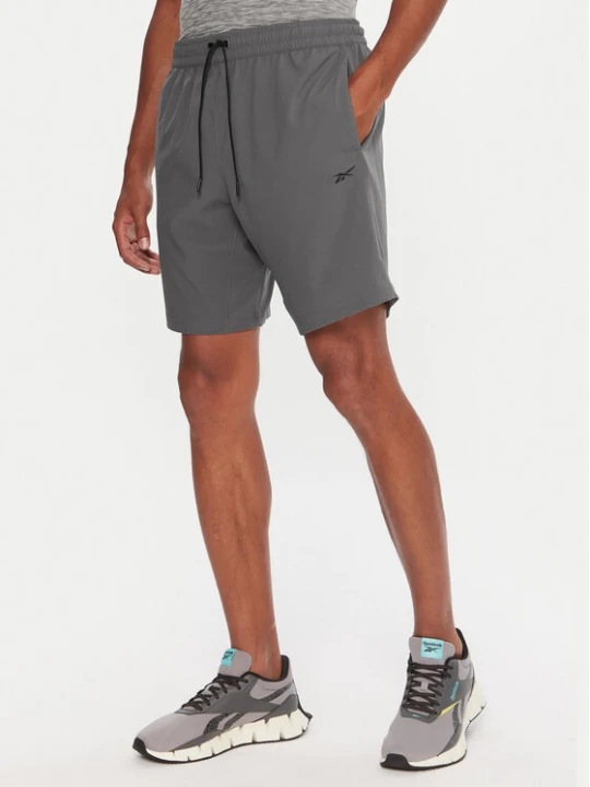 Zdjęcie produktu Reebok Szorty sportowe RK25181CCM Szary Regular Fit
